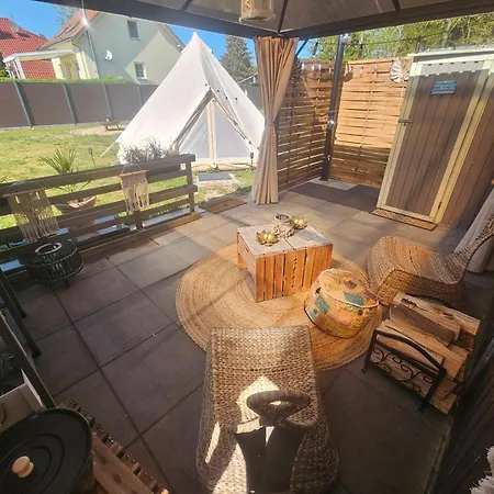 Glampingzelt Mit Eigenem Garten